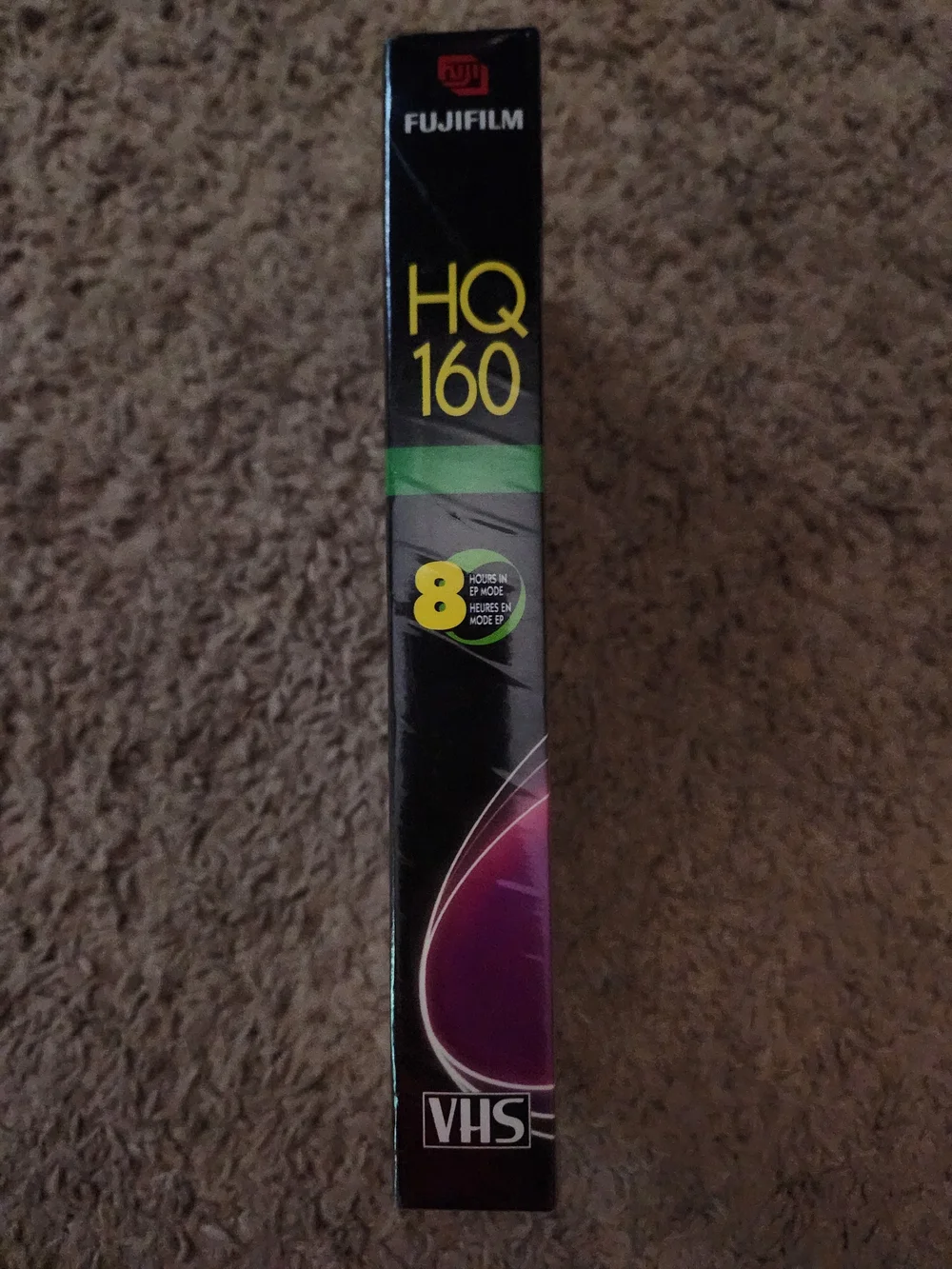 Fuji Hq 160 T-160 8 Hours High Quality Grade Vhs Video Tape Film NEW SEALED